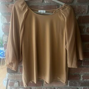 Calvin Klein Women's Puff Sleeve Blouse